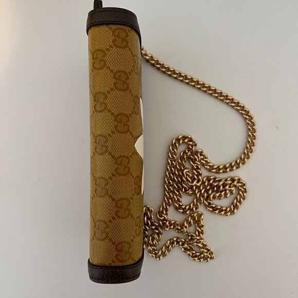 GUCCI X ADIDAS Mini Chain Crossbody Bag Clutch Limited Edition - Picture 6 of 13